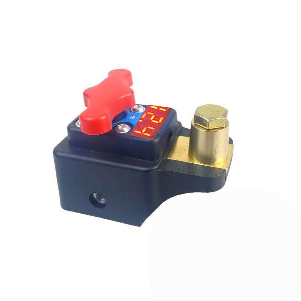 

Car Rotation Battery Disconnect Switch, Manual Automatic Protector Battery Power-off 12V Manually Twisted Large Truck