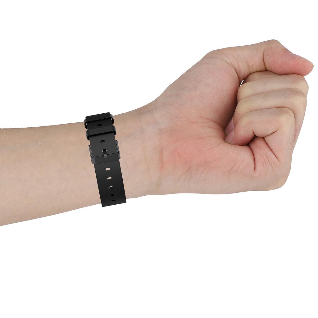 20mm Genuine Leather Smart Watch Band Replacement for Samsung Galaxy Watch Active2/Huawei Watch GT 3 42mm