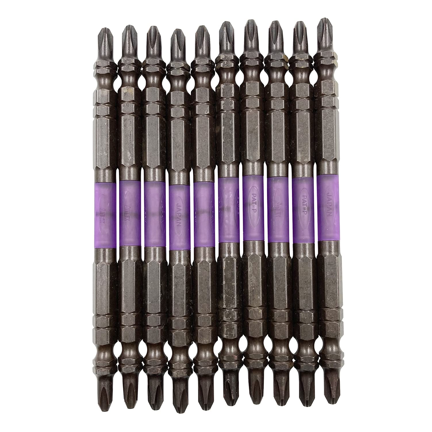 

ANEX Black Dragon Tough Pack of Bit, Double-Ended, Slim, +2x110, 10, ABRS-14M