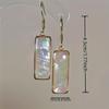 1 pair of luxurious long earrings. Suitable for women's daily decoration and parties. Elegant Bohemian style accessories.