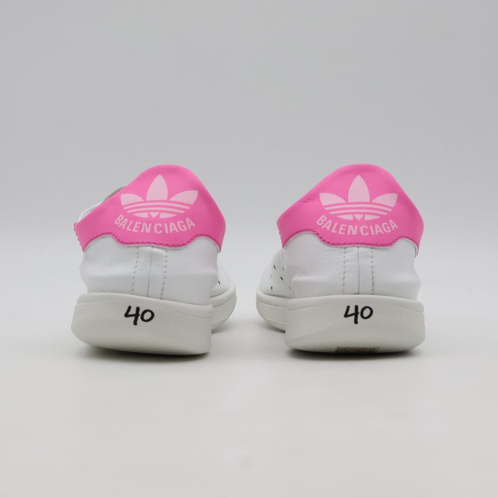 ID7566 BALENCIAGA A Adidas Stan Smith "White/Pink Glow" (Women's)