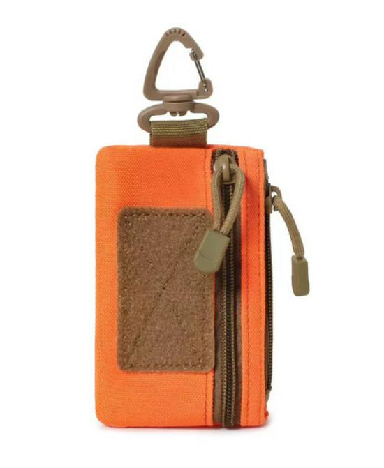 

Outdoor Hiking Waist Bag & Multi-Use Card Holder помаранчевий