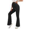 European & American High-Waisted Maternity Support Pants, Nylon Stretch, Micro-Flare, Plus Size, Versatile Outerwear JL13