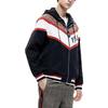 FILA Mihara Yasuhiro Collaboration Logo Print Color-Block Woven Hooded Jacket Men Jacket Black F11M213702F-BK