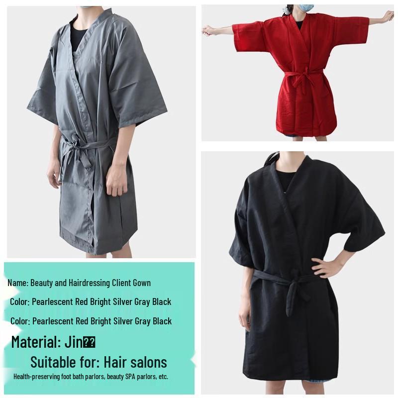 Hairdressing Cape & Salon Robe for Haircuts, Dyeing & SPA