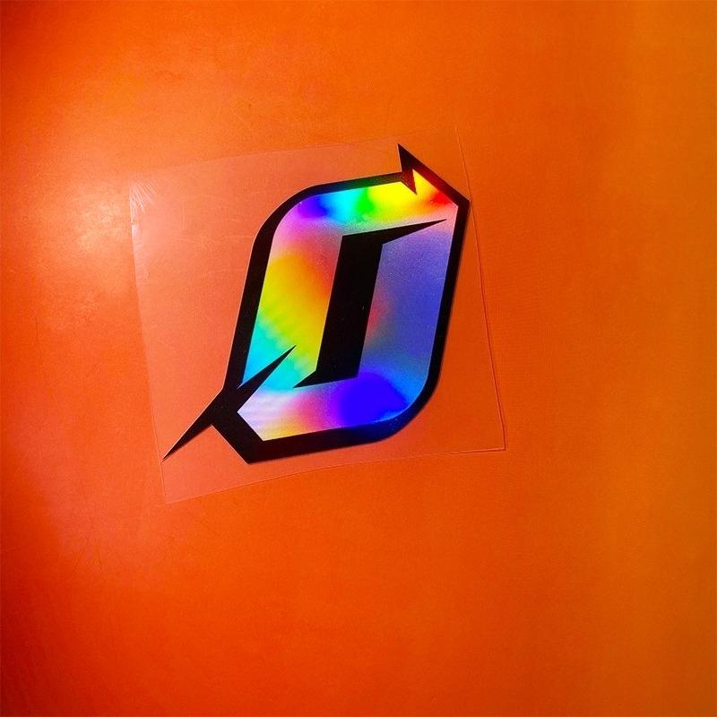 1PC Reflective Laser Arabic Numbers Motorcycle Stickers DIY Scooter Body Front Fairing for BMW KTM YAMAHA Kawasaki Suzuki Honda