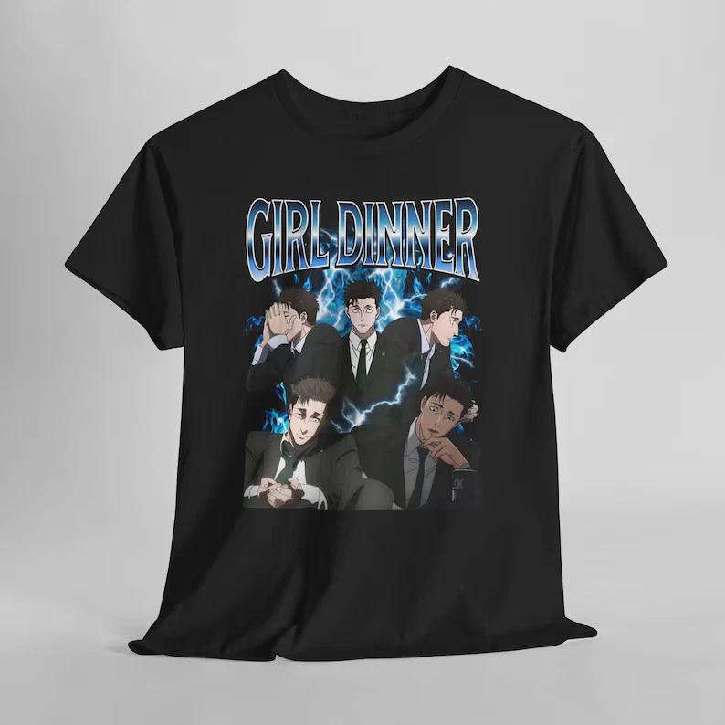 Anime Higuruma Jjk Girl Black T Shirt Unisex Style S
