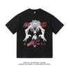Tricou de Vară cu Mânecă Scurtă, Imprimeu cu Yuta Otsuka din Anime-ul Jujutsu Kaisen, Bumbac 100% Pur, Croială Largă pentru Bărbați, Stil Comic