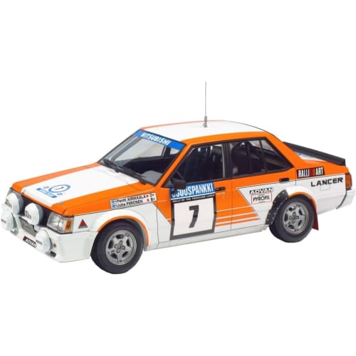 Platz/NuNu 1/24 Racing Series Mitsubishi Lancer Turbo 1982 1000 Lakes Rally Plastic Model Kit PN24018 (Car)