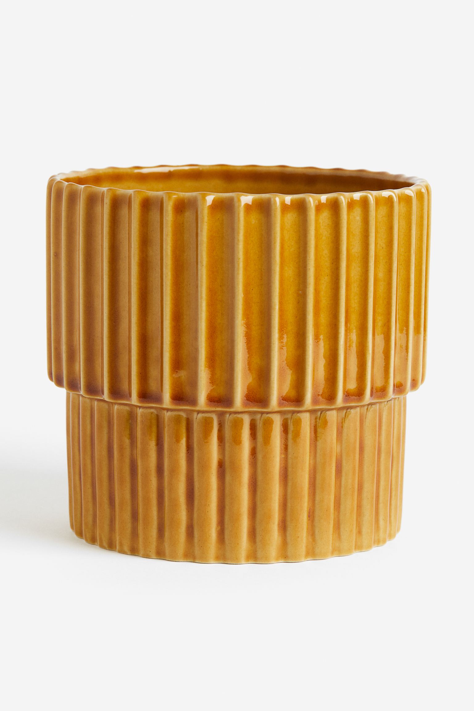 

Stoneware plant pot