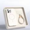 Magnetic Phone Case for IPhone 15 14 16 Plus 11 12 13 16 Pro Max Silicone Lanyard Magsafe Strap Protector Soft Cover