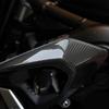 Motorcycle Carbon Fibre Side Fairing Protection Cover for Triumph Street Triple 765 2021-2022