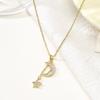 Titanium Steel Non-fading Necklace - European & American Style, Light Luxury, Versatile Korean Fashion, Perfect for Women and Girlfriend Gifts.