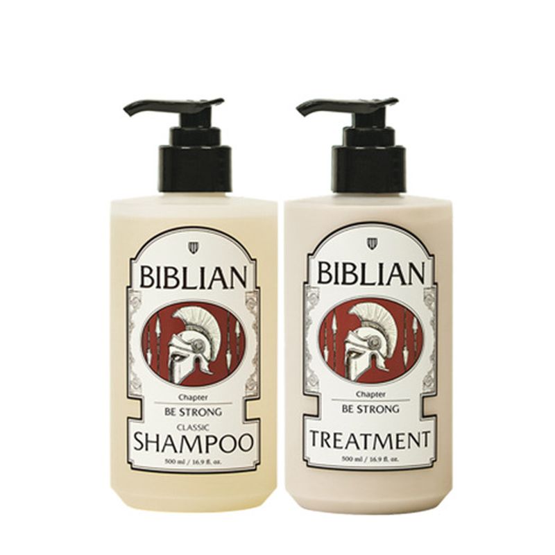 BIBLIAN Bistrong Classic Shampoo 500ml + Treatment 500ml Bistrong Classic Shampoo 500ml + Treatment 500ml