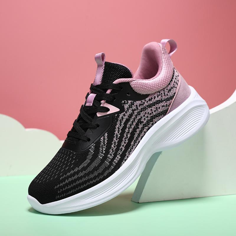

Женская обувь кроссовки 2025 осень студенты легкие дышащие летучая вязка повседневная обувь женская обувь для путешествий спорт женщины 41