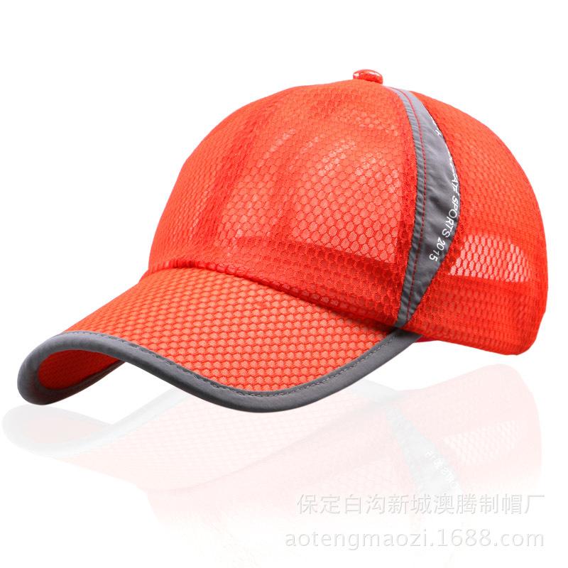 Hut Herren Sommer Atmungsaktive Mesh-Kappe, Outdoor Schatten Sport Freizeit Damen Baseballkappe
