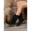 2025 Fall/Winter New Arrival Women's Versatile Martin Boots 5 Fashionable Suede Martin Boots