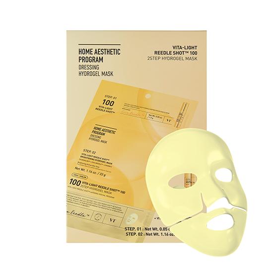 VT COSMETICS Vita-Light Reedle Shot 100 2-Stufen-Hydrogelmaske 4EA