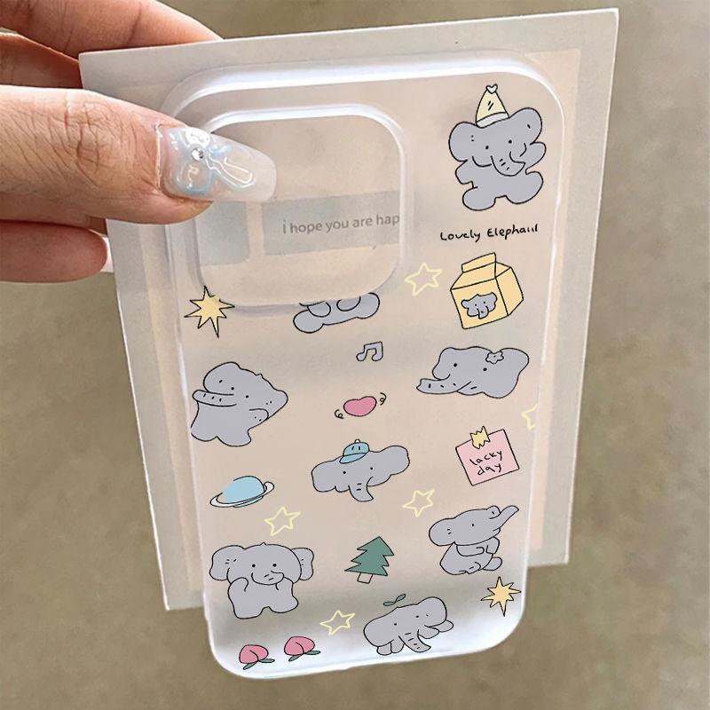 Star baby elephant is suitable for 1111pro Apple mobile phone case 11pro11 large hole 11 soft case XRXS matte 11 11p.