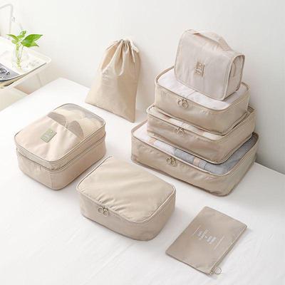 Travel Pack: 7-Piece Portable Clothing and Underwear Organizer Set