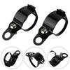 2pcs Signal Light Bracket Aluminum Alloy Black New
