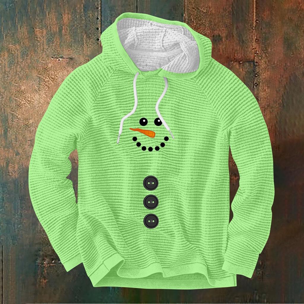 Pánská ležérní a módní mikina s kapucí s dlouhým rukávem