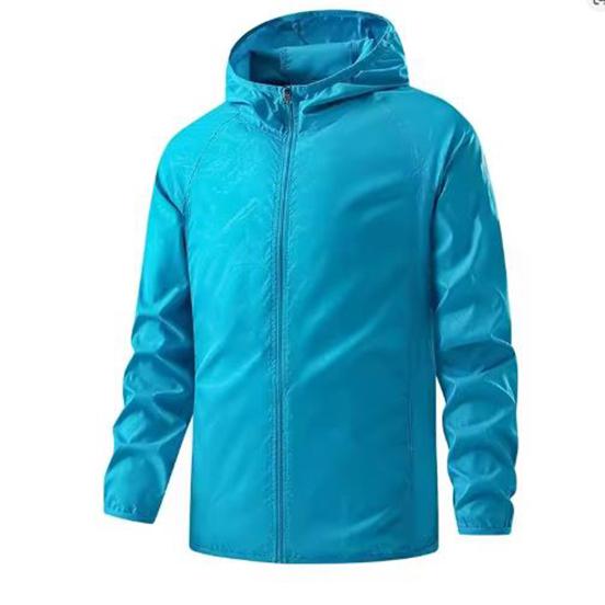 Summer Spring Waterproof Men Hiking Jackets Sun Protection Windbreaker Camping Climbing Outdoor Rain Coat Unisex Portable Clothes