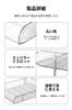 XXIAOTIAN Dokument A4 Vertikal 3 Fächer Dokument Tischplatten-Aufbewahrung Transparentes Dokumenten-Zubehör Stift Schreibwaren Brief Briefablage Ablage, Ablage, Regal,