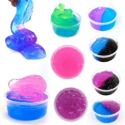 Colorful Slime Scented Stress Relief Kids Crystal Mud Toys Gift