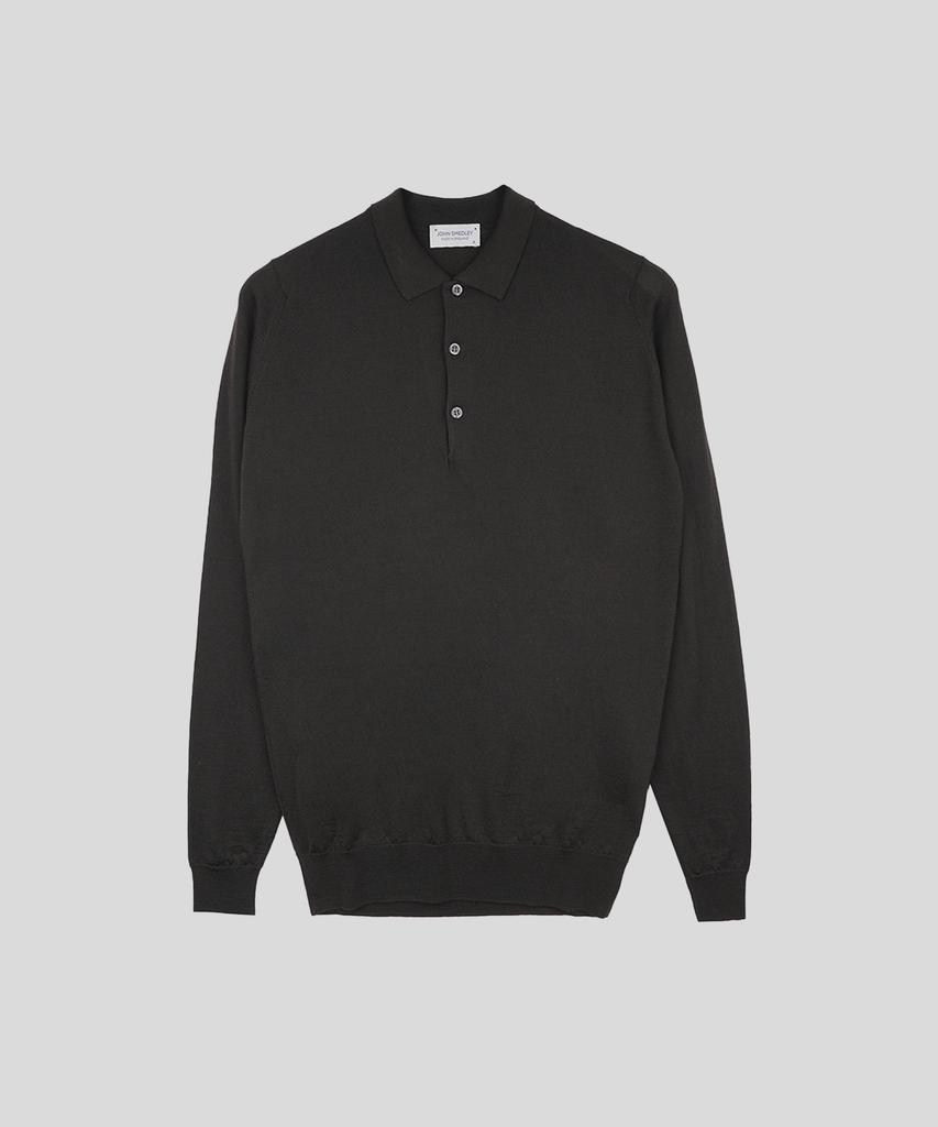 Jonseumedeulli Belper Merino Wool Polo Shirt Knit Heritage Two 12 Colors