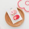 Flower Hair Clips Pink Cherry Blossom Girl Cute Duck Mouth Clip Hairpin Hairpiece Female Headwear Cartoon Sakura Tulip Barrette