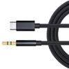 Type C To 3.5mm Audios Cable USB C To 3.5mm Cord for High Fidelitys Sound In Car &Headphone Support Noise Cancellation