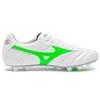 Football Boots White / Neon Green / Galaxy Silver Size 38 Morelia II Elite