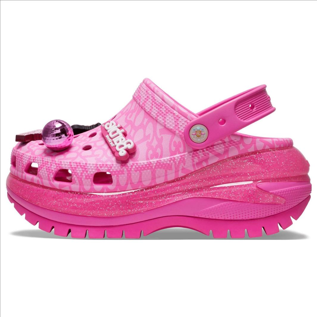 

Crocs Classic Mega Crush Clog Barbie The Movie Electric Pink 36-37 розовый