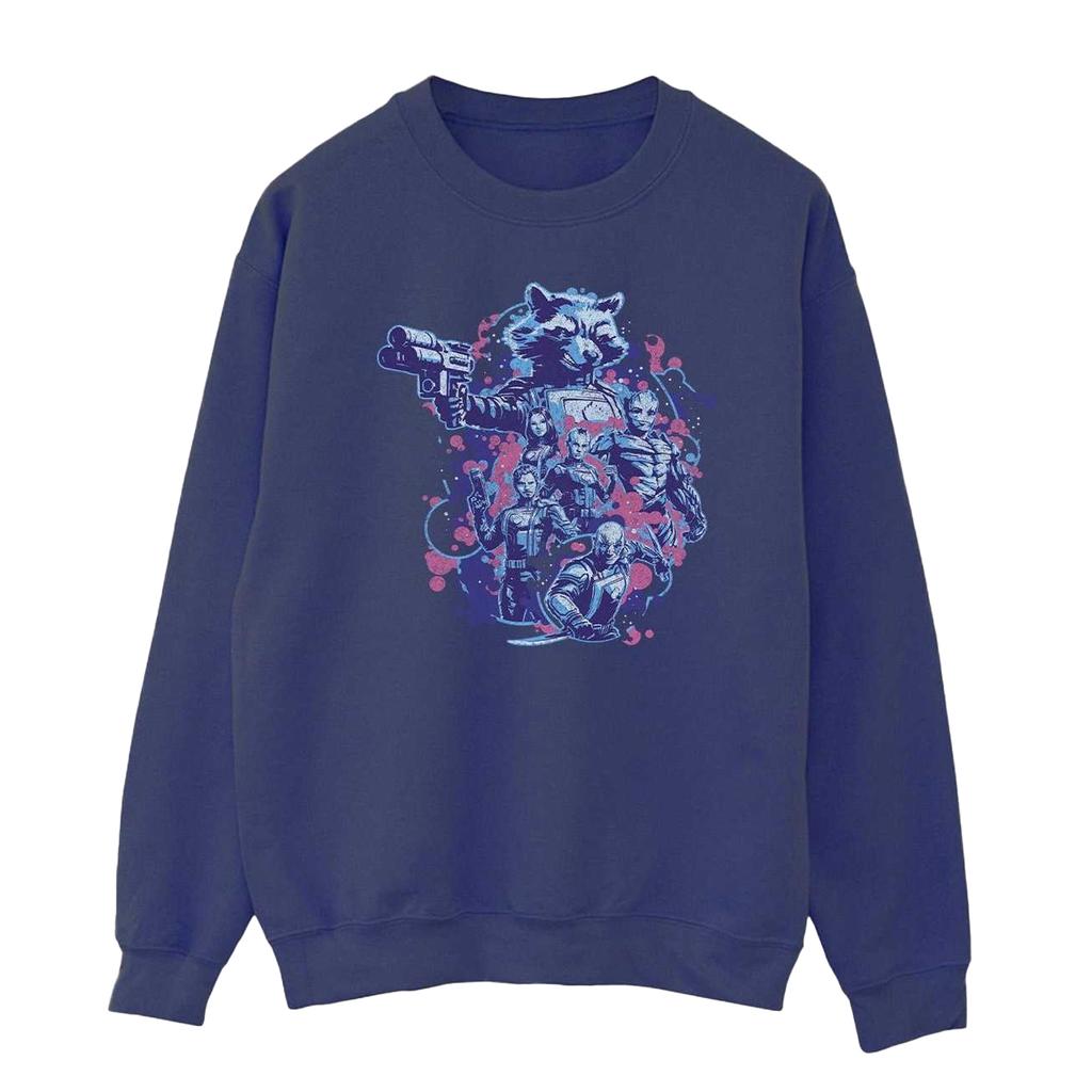 Guardians Of The Galaxy Volume 3 Mens Group Shot Sweatshirt