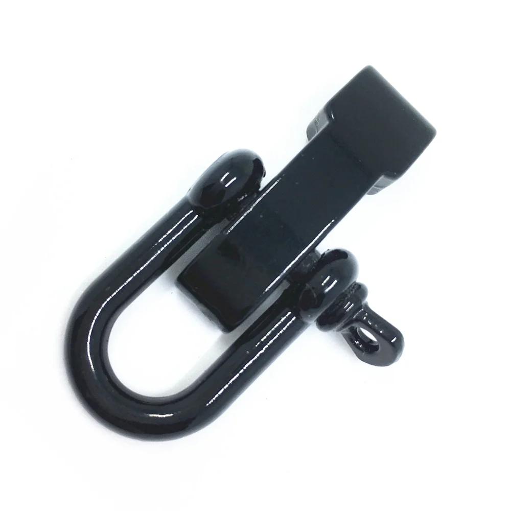 Großhandel Outdoor Survival Armband Edelstahl Farbe 3-Loch Verstellbare Schnalle Armband Verbindung Verschluss Schmuckherstellung