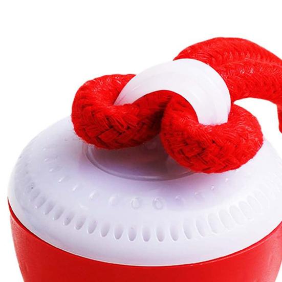 Interactive Dog Toy Ball Pets Electric Ball with Ropes Automatic Moving And Rolling Pet Toy for Small Medium Large Dogs Daily Training And Exercise
