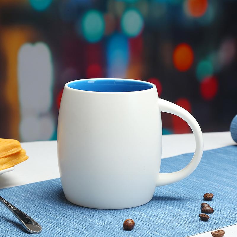 Wine Barrel Ceramic Cup, Mug, Creative Cup, Coffee Cup, Water Cup, Practical Gift Advertising Cup Customization