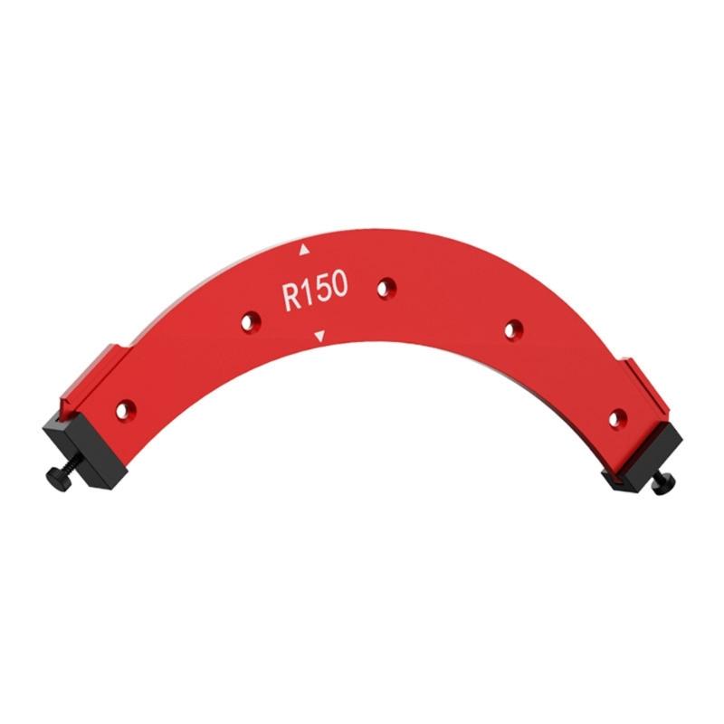 Woodworking Round Corner Radius Templates Cutting Templates Tool Routers Corner Radius Templates R100/R150/R200/R250/R300