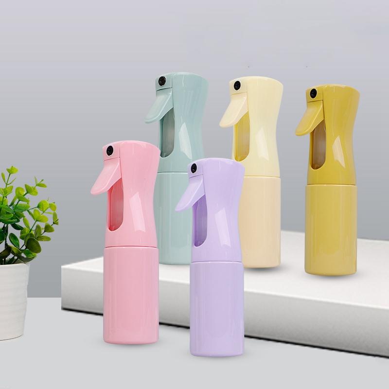 200/300/500ml Empty Spray Bottles High Pressure Spray Bottle Continuous Mist Watering Can Plant Sprinkler Gardening Atomizer