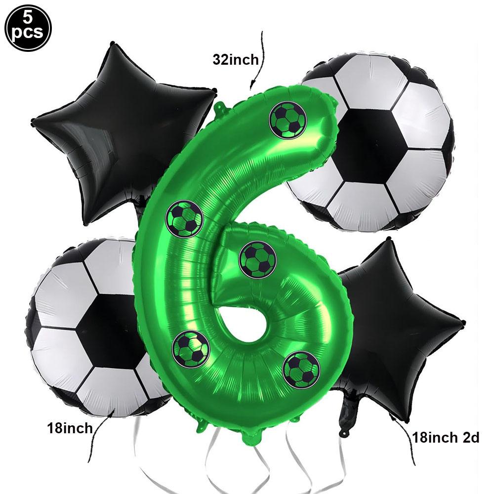 Soccer Theme Disposable Tableware Set Paper Plates Cups Napkins Tablecloth Boys Sports Football Birthday Party Decor Supplies