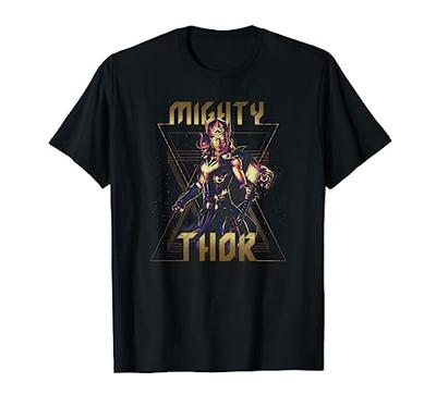 Marvel Thor Love and Thunder Metal Mighty Thor T-Shirt