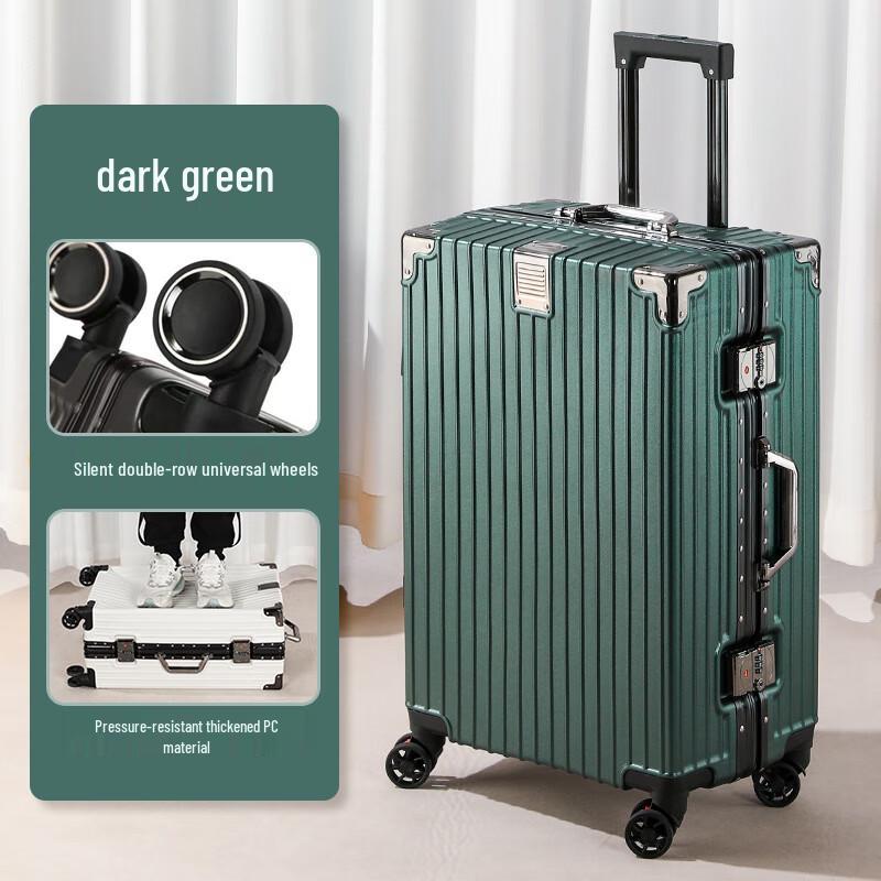OEING Aluminum Frame Hardside Luggage 26-inch
