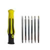 12-in-1 Portable Rotating Screwdriver with Quick-Switch 6-in-1 Multi-function Bits for Home Use