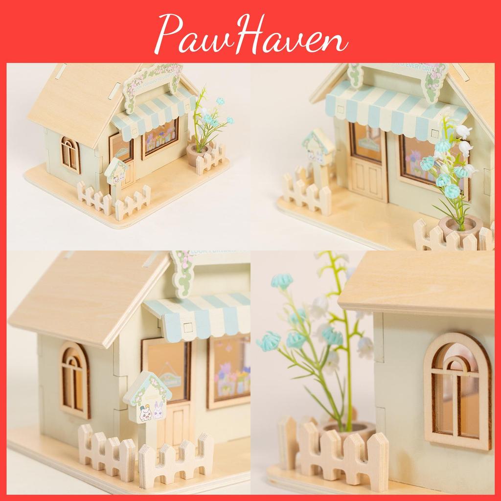 Night Wooden Children Lamp Assembly Toys Play Visual Motor Development Skills