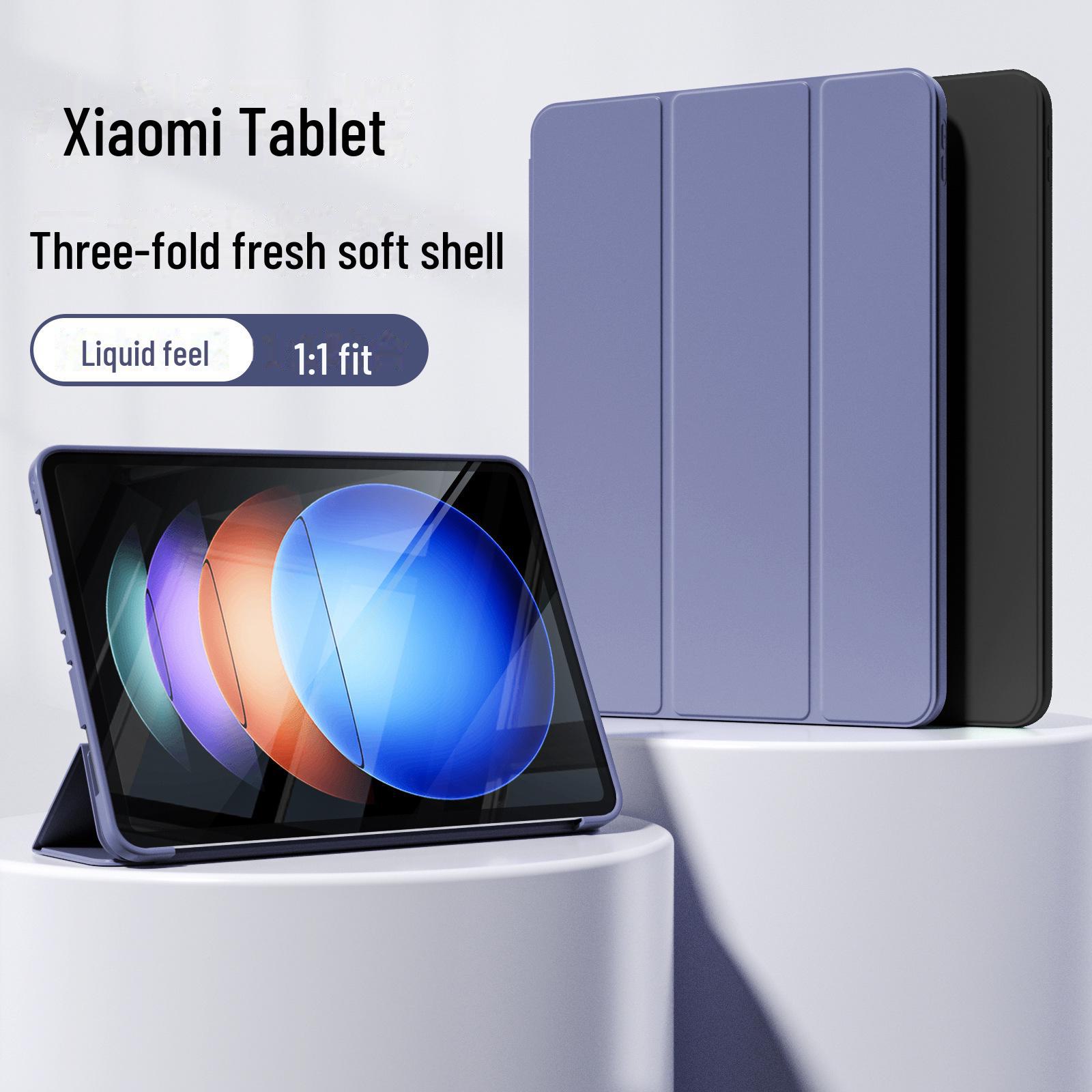 

Чехол для планшета Xiaomi 7 11,2” 2024/6PRO, тройной чехол для сна Xiaomi 6/6Pro (11 inches)