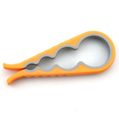 Multifunctional Can And Bottle Opener Four In 1 Designs With Antislip Caps Twisters Practical Can Opener For Easy Use
