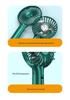 USB Rechargeable Cartoon Handheld Mini Fan - Portable for Travel, Student Use, Household, and Gifts.