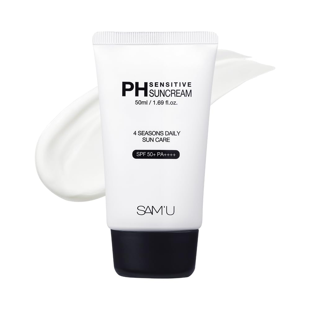 

[SAM U][Genuine] Sam U PH Sensitive Sun Cream 50ml PH SENSITIVE SUN CREAM Moisturizing cream Moisturizing care Sensitive skin Sensitive skin care Dry