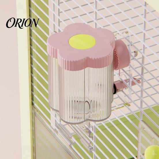 Budgie Water Bottle Automatic Bird Dispenser for Cage, Inside Outside Cage Mount Magnetic Parrot Space-saving Waterer Feeder, Transparent Cockatiel